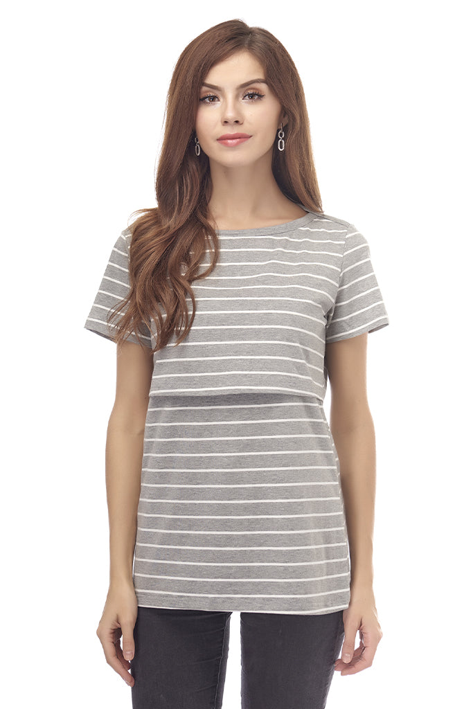 Light Grey Stripe