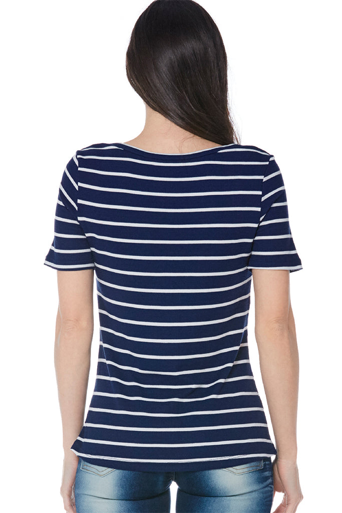 Navy Stripe