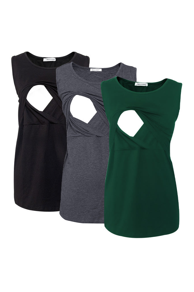 Black-Deep Grey-Deep Green