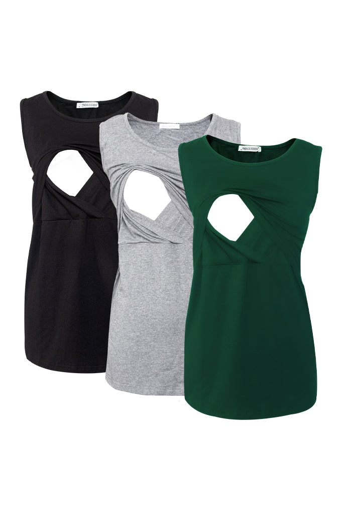 tank nursing dress Ribbed hand nursing access HATCH Collection The Softest Rib
