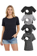 Black-Light Grey-Deep Grey-Black Stripe
