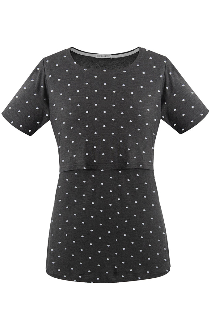 Nursing Dress Maternal Wear HELLO MIZ Nursing Tunic Top Stylish