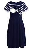 Navy Stripe-Navy
