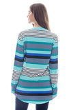 Blue Green Stripe