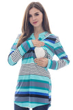 Blue Green Stripe