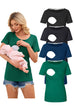 Black-Deep Grey-Deep Green-Teal
