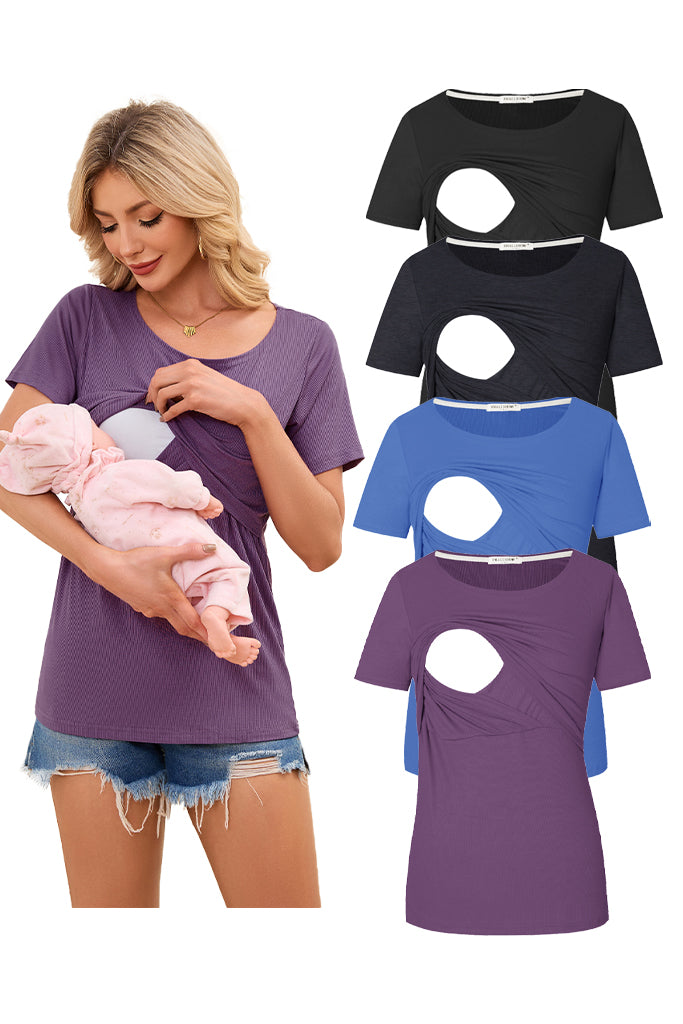 Black-Deep Grey-Blue-Purple