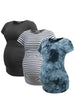 Deep Grey-White Stripe-SVP136