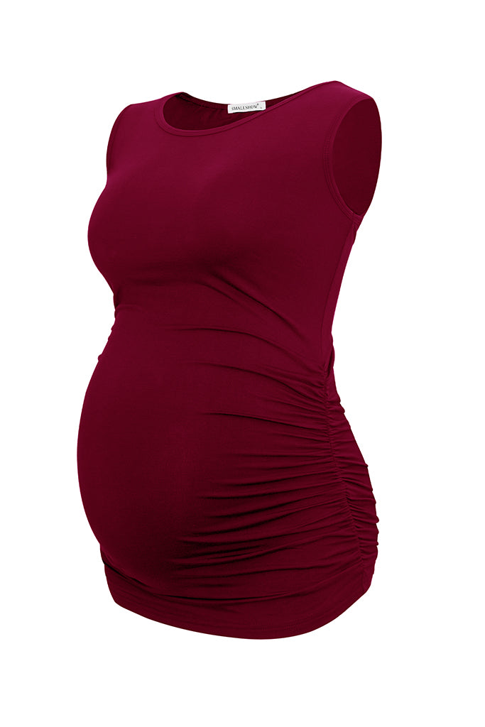 Motherhood Ruched Maternity Tank Top Maternity Clothes Motherhood