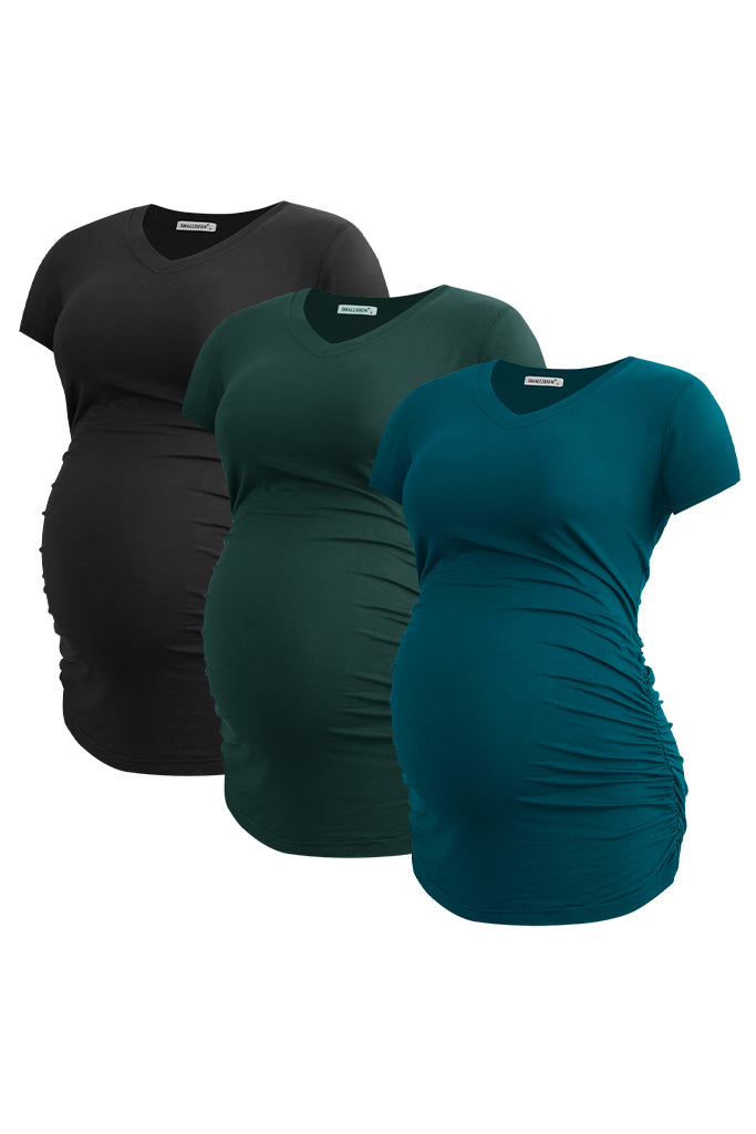 Black-Deep Green-Teal