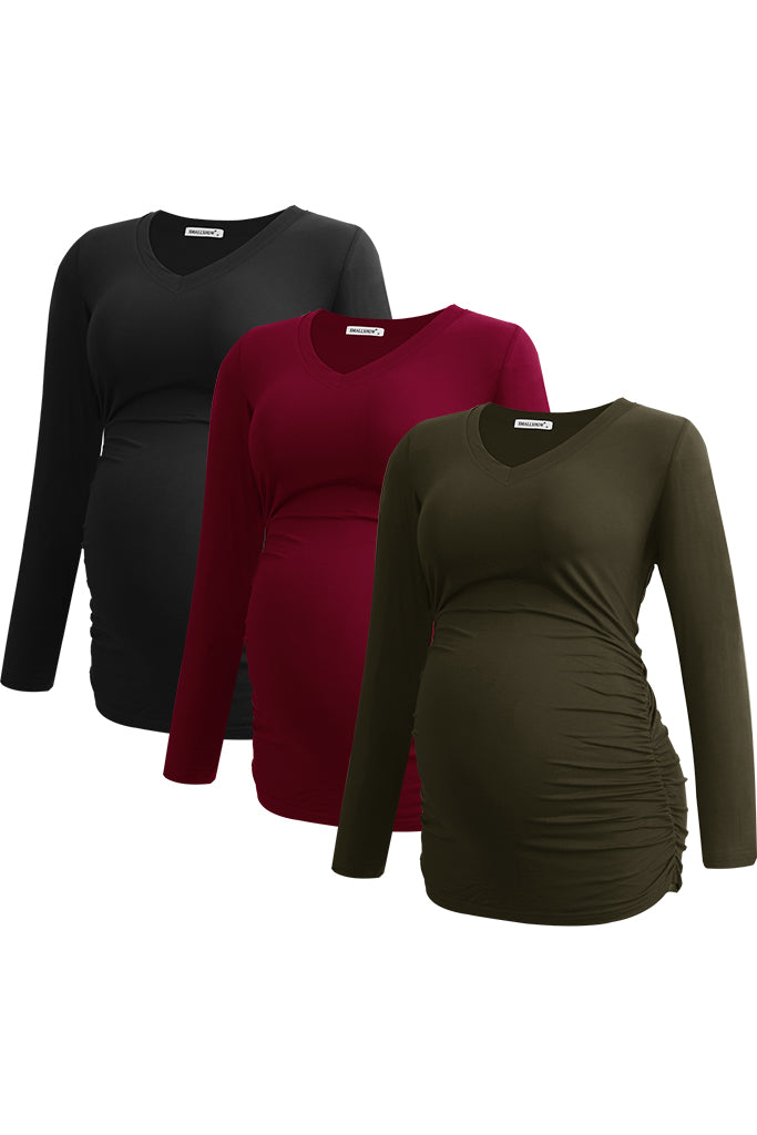 ONLY MATERNITY zwangerschapstop met glitters OLMSHINY zwart/grijs