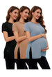 Black-Brown-Light Blue