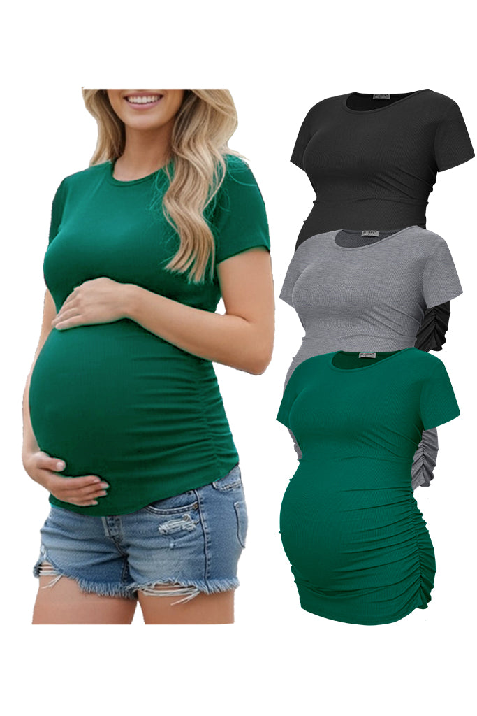 Black-Light Grey-Deep Green