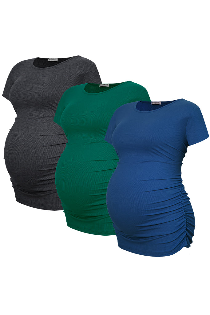 Deep Grey-Deep Green-Teal
