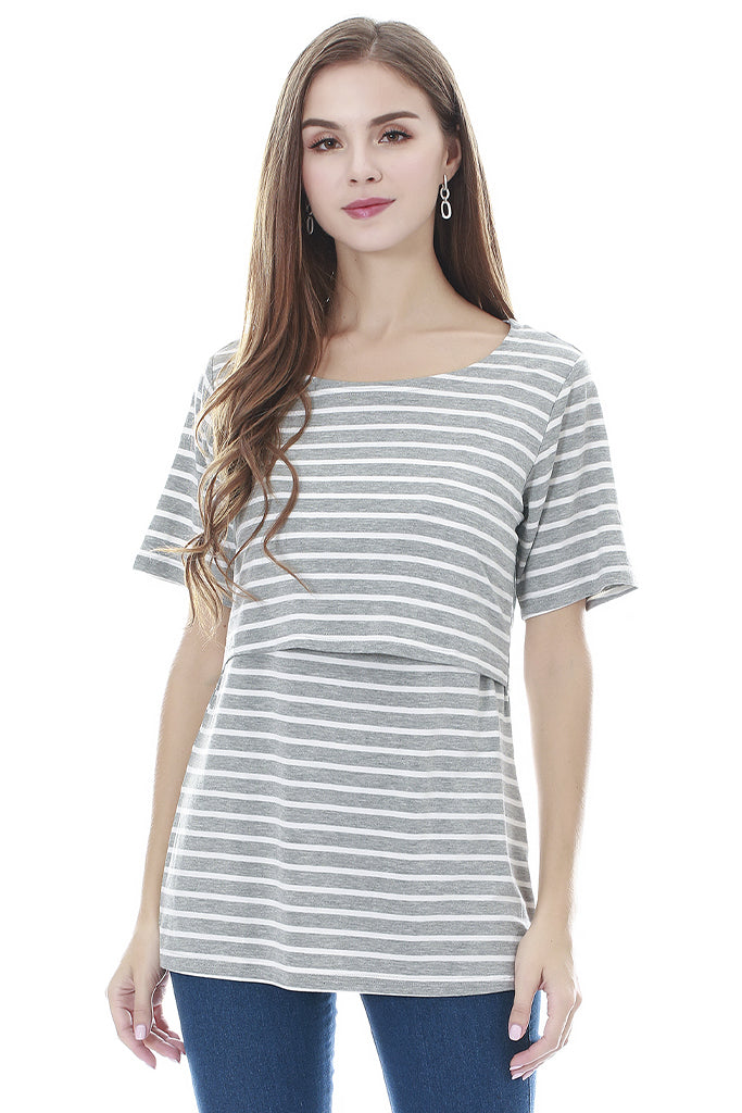 Light Grey Stripe