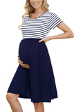 Navy Stripe-Navy