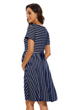 Navy Stripe